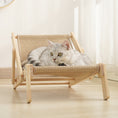 Load image into Gallery viewer, Adjustable Wooden Cat Lounge Chair
