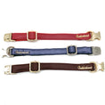 Load image into Gallery viewer, Cherry Red Leather Collar
