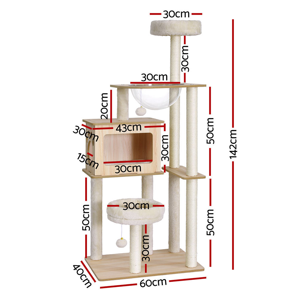 Cat Tree Tower & Scratching Post