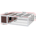 Load image into Gallery viewer, Single Level Rabbit Hutch
