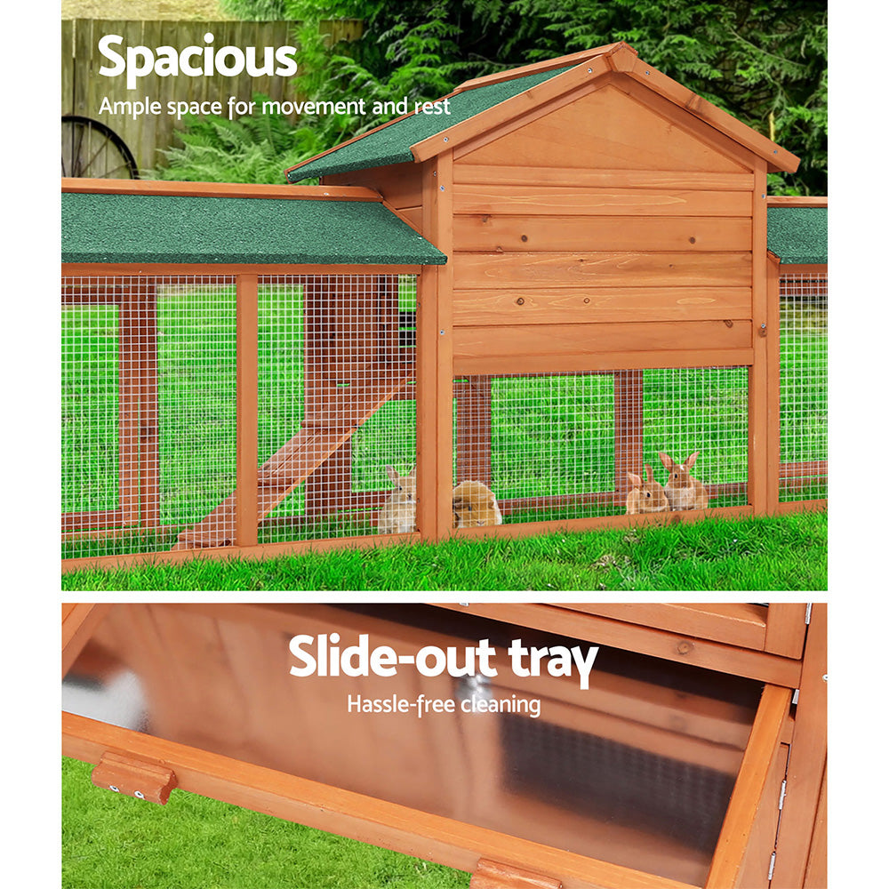 Large Wooden Bunny House