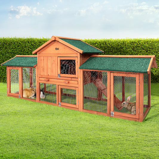 Large Wooden Bunny House