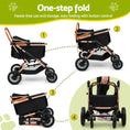 Load image into Gallery viewer, 4 Wheeler Dog Stroller
