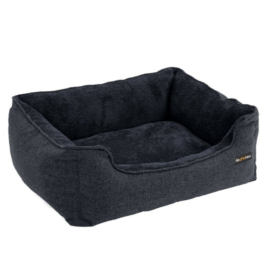 FEANDREA Dark Grey Bed | SMALL