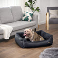 Load image into Gallery viewer, FEANDREA Dark Grey Bed | MEDIUM
