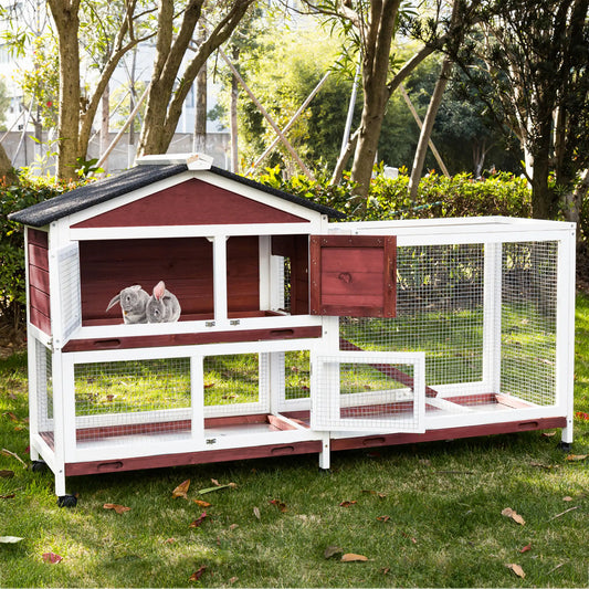 Large Double Storey Rabbit Cage
