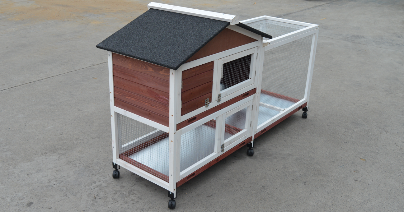 Large Double Storey Rabbit Cage