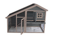 Load image into Gallery viewer, Grey Chicken Coop Rabbit Hutch
