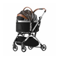 Load image into Gallery viewer, Fur King Lux Pet Pram | Black

