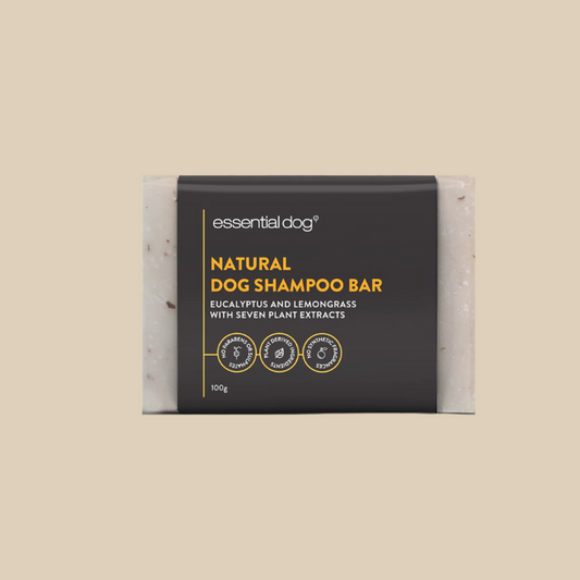 Essential Dog Shampoo Bar (Eucalyptus, Neem & Lemongrass)