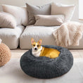 Load image into Gallery viewer, Dark Gray Pawfect Friend Bed | EXTRA EXTRA LARGE

