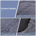 Load image into Gallery viewer, Dark Gray Pawfect Friend Bed | EXTRA EXTRA LARGE
