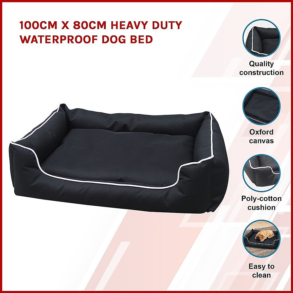 Heavy Duty Waterproof Dog Bed | LARGE
