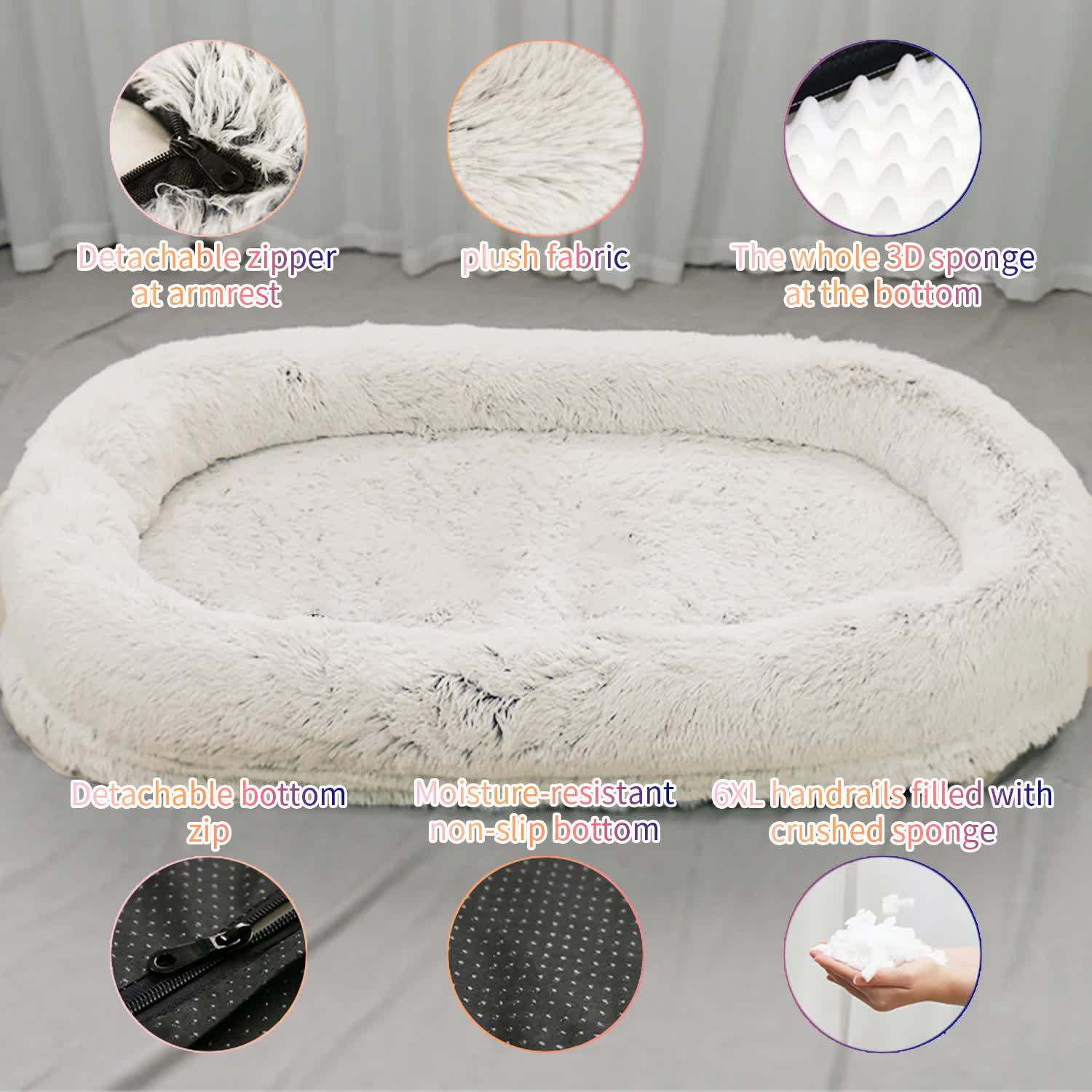Fluffy Donut Bed | MEDIUM
