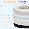 Load image into Gallery viewer, Fluffy Donut Shaped Pet Bed | MEDIUM
