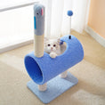 Load image into Gallery viewer, Interactive Cat Tunnel & Scratching Post
