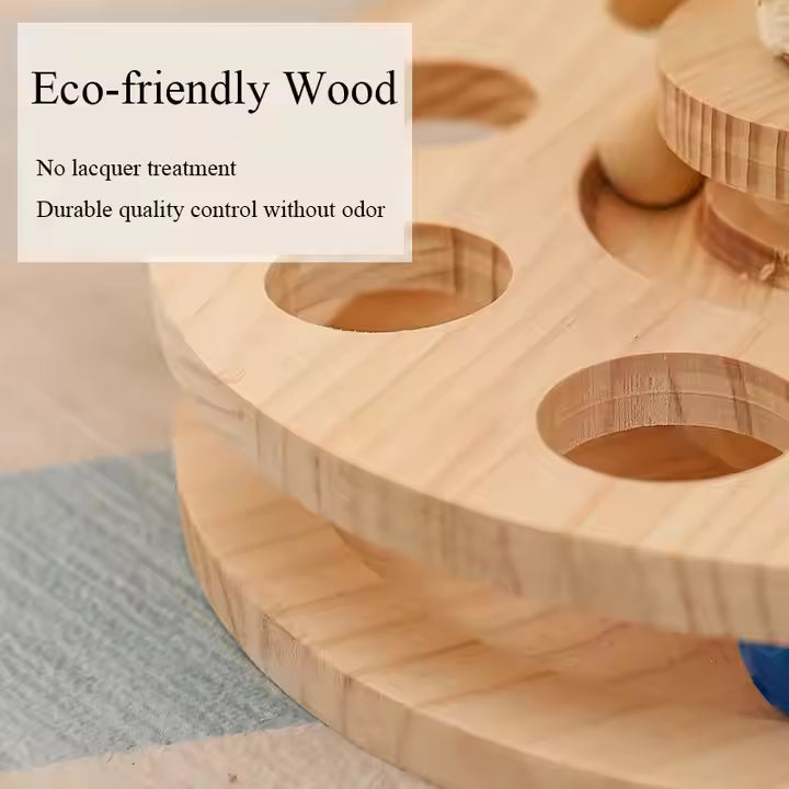 Interactive Mushroom Cat Scratching Post