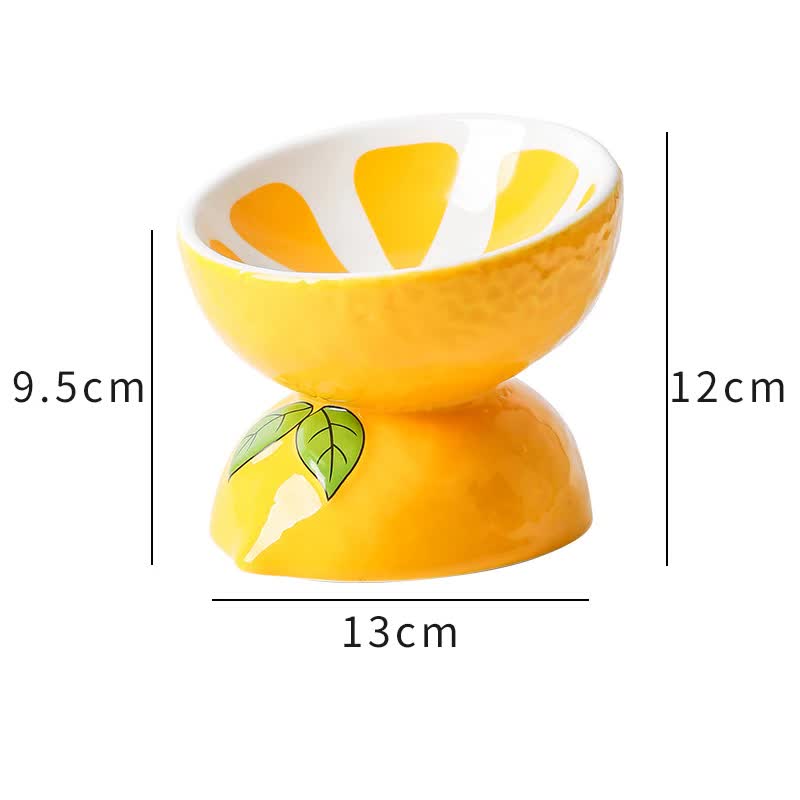 Ceramic Lemon Food Bowl