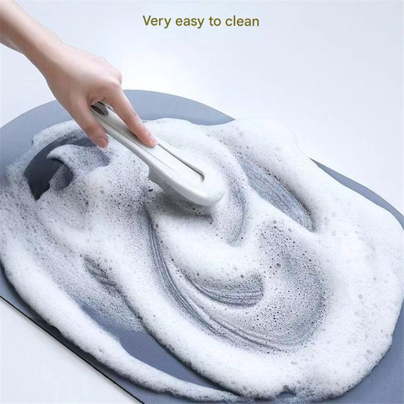 White And Yellow Absorbent Feeding Mat