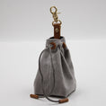 Load image into Gallery viewer, Clip On Canvas Dog Treat Pouch | Grey
