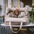 Load image into Gallery viewer, Portable Plush Pet Booster & Car Seat | Grey

