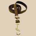 Load image into Gallery viewer, Old Gold Rain Matching Leash
