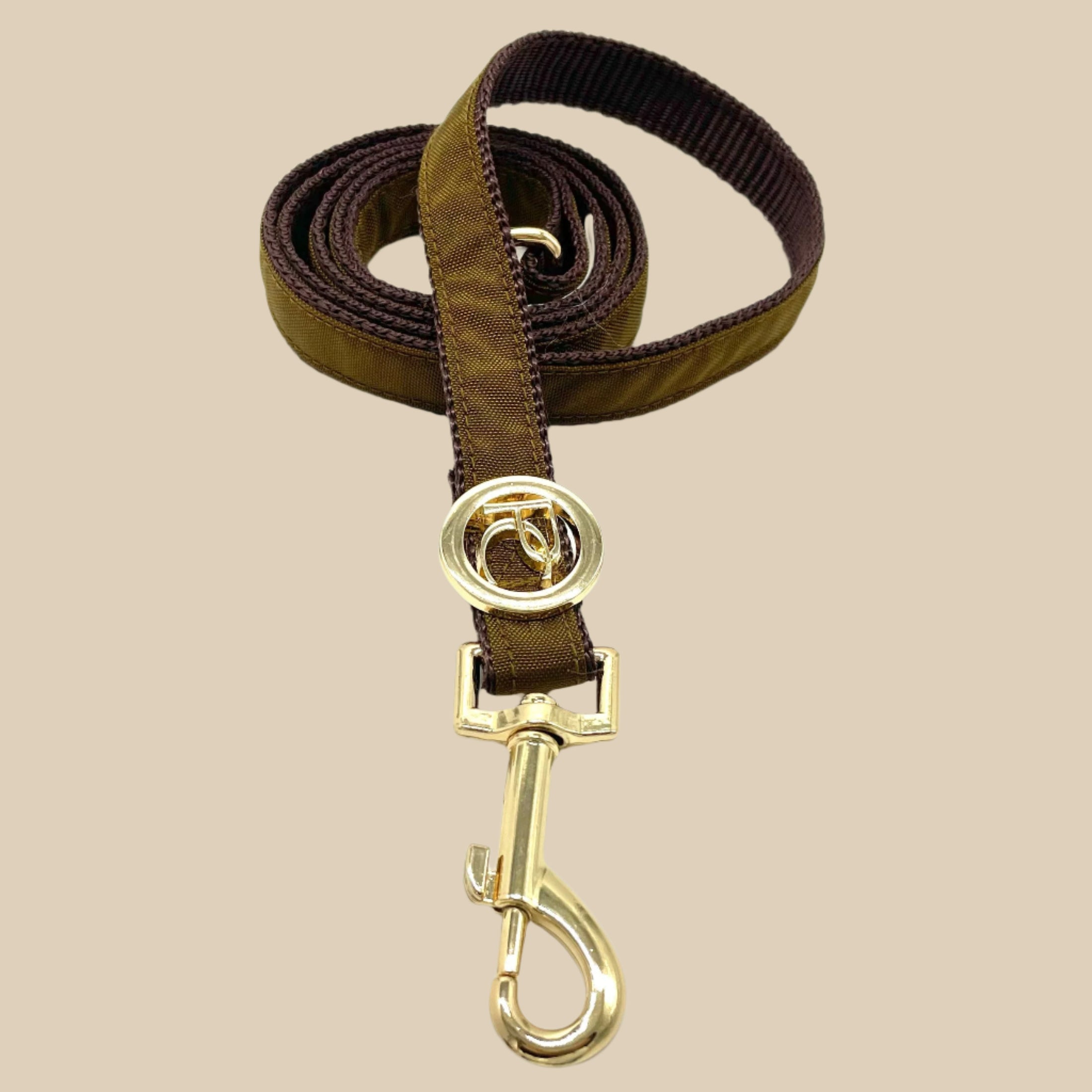 Old Gold Rain Matching Leash