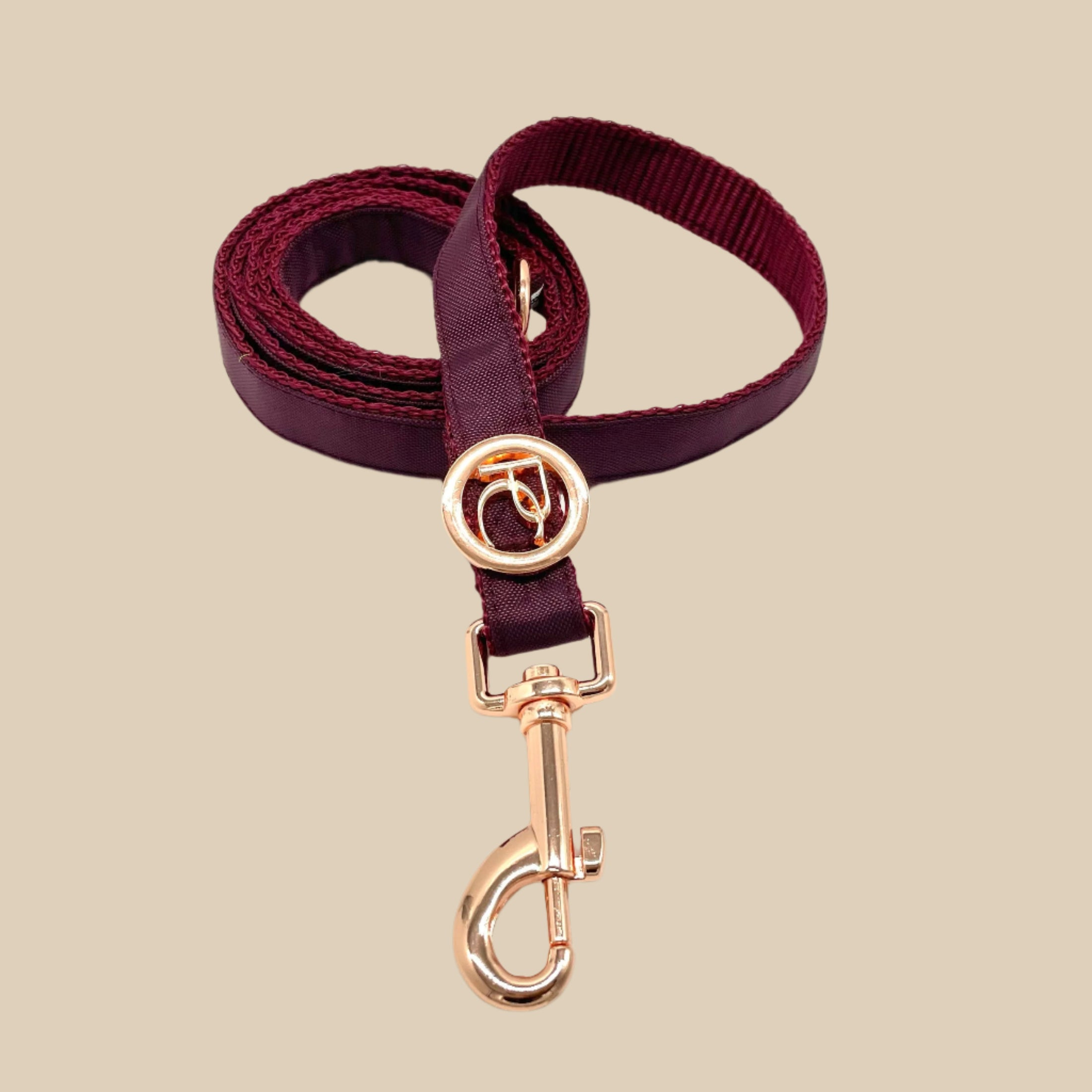 Burgundy Rain Matching Leash
