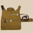 Load image into Gallery viewer, Old Gold Rain Matching Leash
