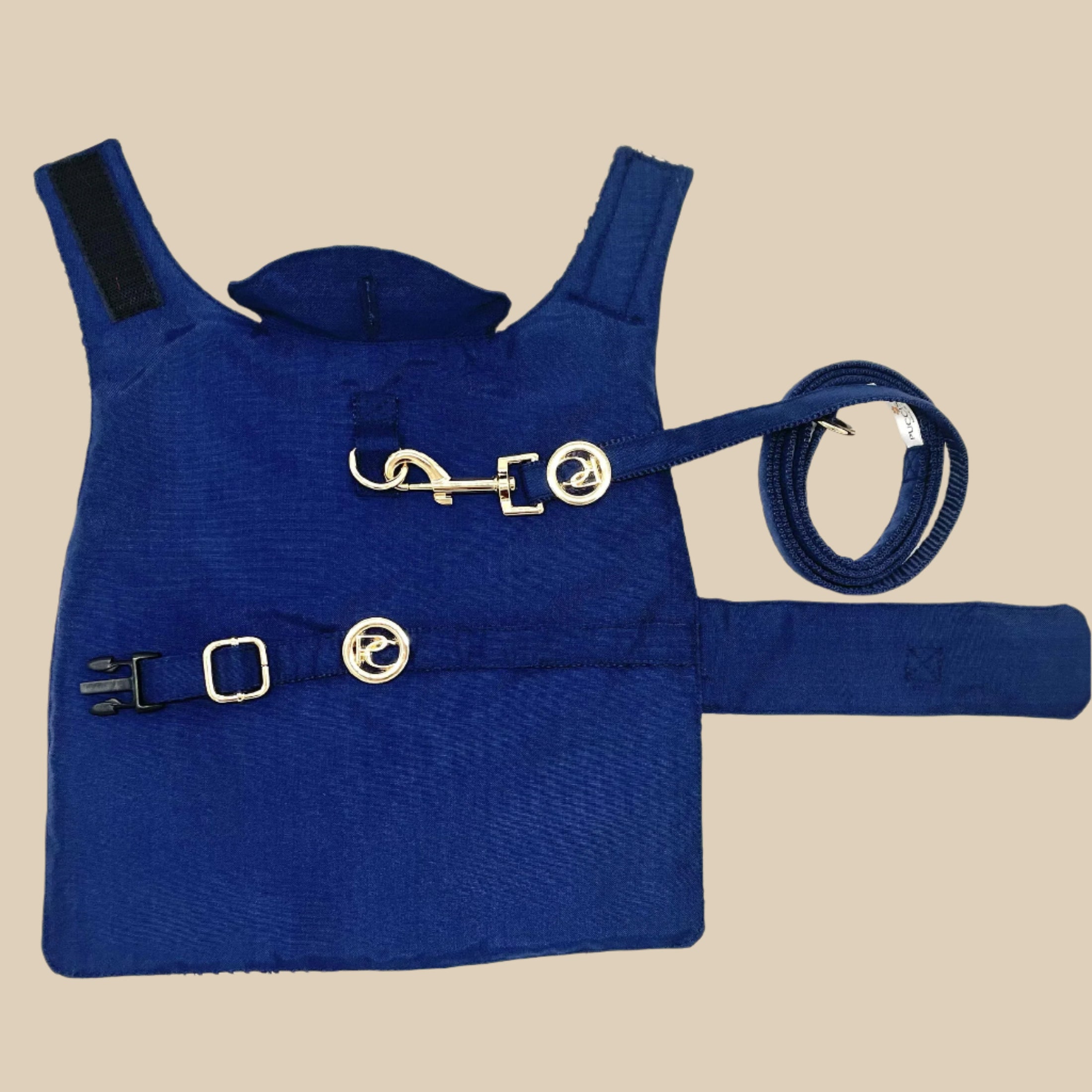 Navy Rain Matching Leash